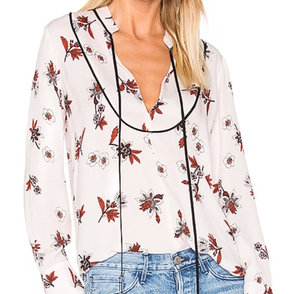 A.L.C Walker Floral Blouse (size 6)